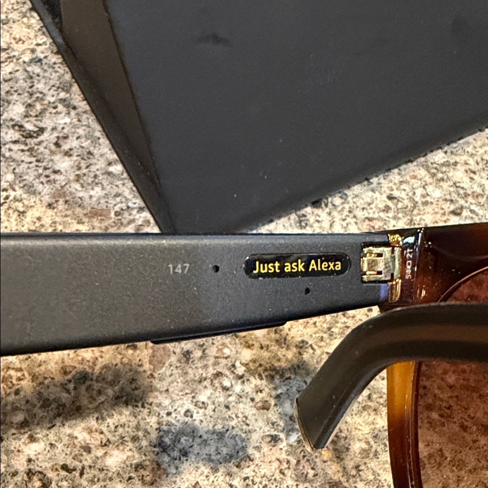 Amazon Echo Frames Tortoiseshell Sunglasses - image 5